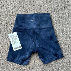New Wunder Train high rise short 6”